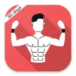 30 day ab workout challenge android application logo